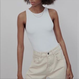 Zara halter bodysuit